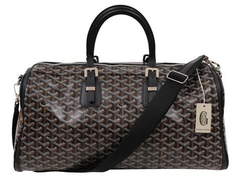 goyard croisière 45 bag|Goyard Croisière Canvas Duffle Bag .